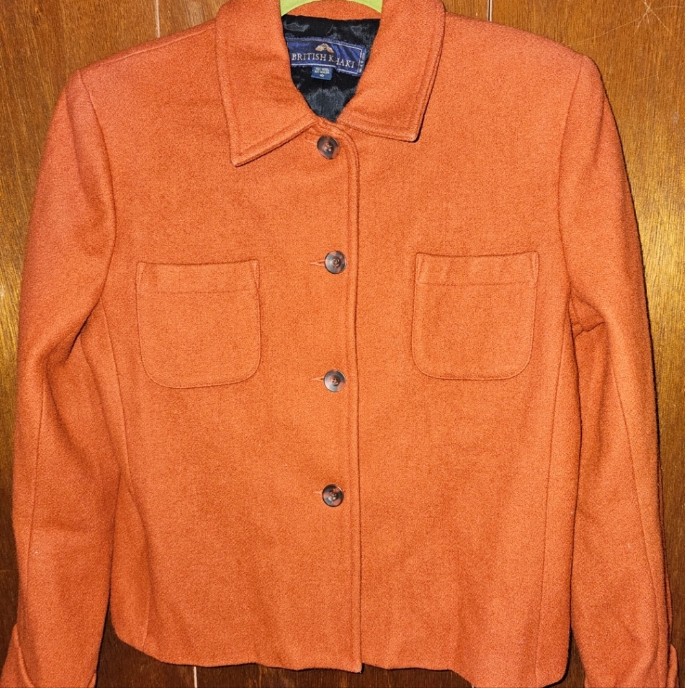 Orange jacket
